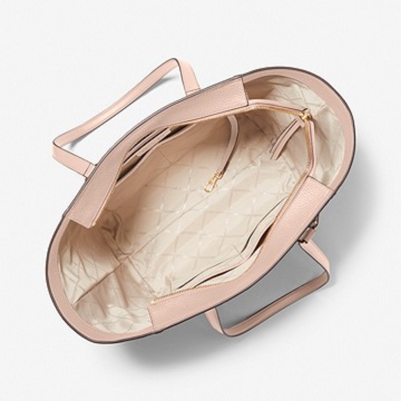 MICHAEL KORS Carine Medium Pebbled Leather Tote Bag - Picture 3 of 5